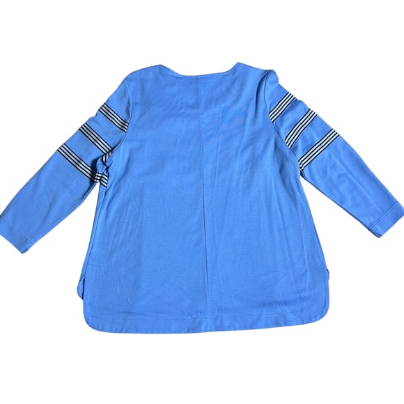 Crown & Ivy - Women’s Nautical Shirt Sz LG - Picture 5 of 5